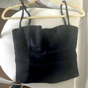 Reformation Amaya linen top